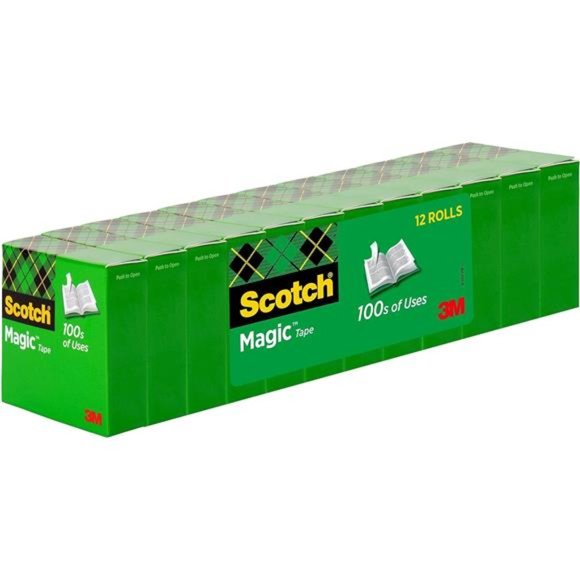 Scotch Magic Tape, Invisible, Home Office Supplies and Back to School Supplies - Picture 4 of 7